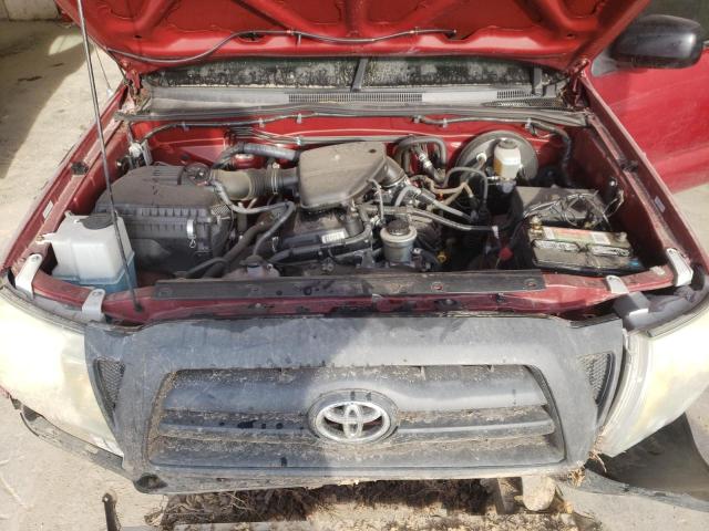 5TENX22N08Z576950 - 2008 TOYOTA TACOMA RED photo 11