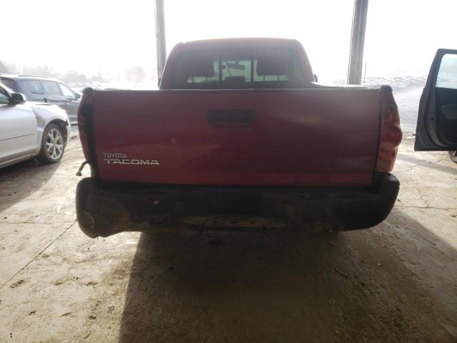 5TENX22N08Z576950 - 2008 TOYOTA TACOMA RED photo 6