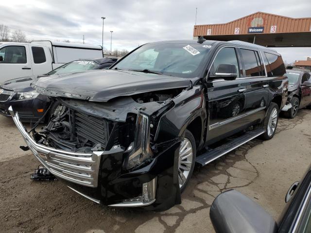 1GYS4KKJ0JR173202 - 2018 CADILLAC ESCALADE ESV PLATINUM შავი ფოტო 1