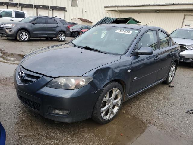 JM1BK323081158744 - 2008 MAZDA 3 S GRAY photo 1