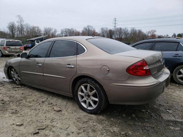 2G4WE587561295437 - 2006 BUICK LACROSSE CXS TAN photo 2