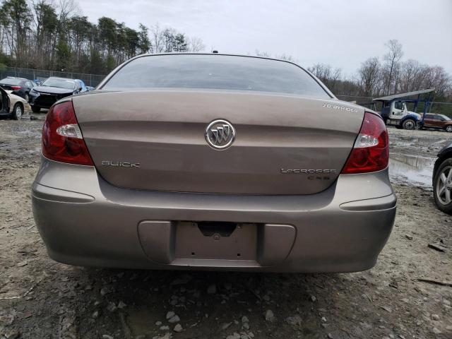 2G4WE587561295437 - 2006 BUICK LACROSSE CXS TAN photo 6