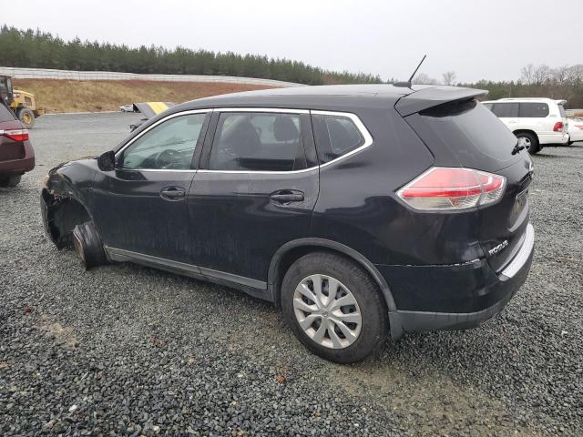 KNMAT2MV7GP651592 - 2016 NISSAN ROGUE S BLACK photo 2