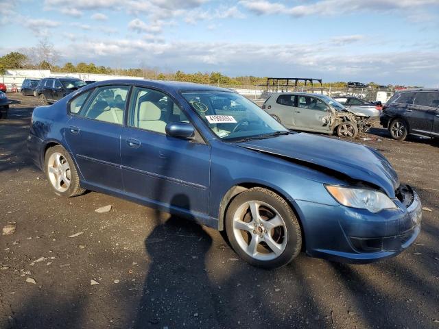 4S3BL616987213943 - 2008 SUBARU LEGACY 2.5 BLUE photo 4