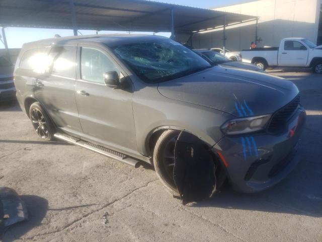 1C4RDJDGXMC715591 - 2021 DODGE DURANGO GT GRAY photo 4