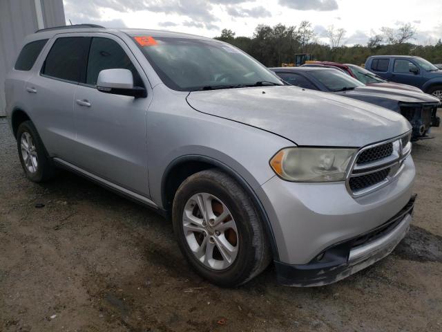 1D4RD4GG2BC704565 - 2011 DODGE DURANGO CREW SILVER photo 4