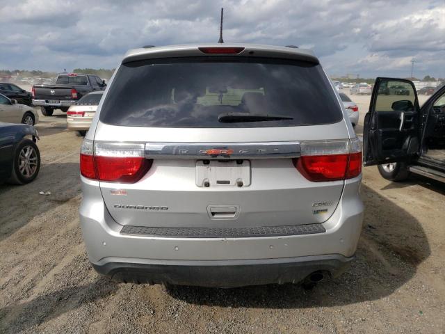 1D4RD4GG2BC704565 - 2011 DODGE DURANGO CREW SILVER photo 6