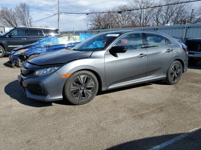 SHHFK7H73HU221554 - 2017 HONDA CIVIC EXL ნაცრისფერი ფოტო 1