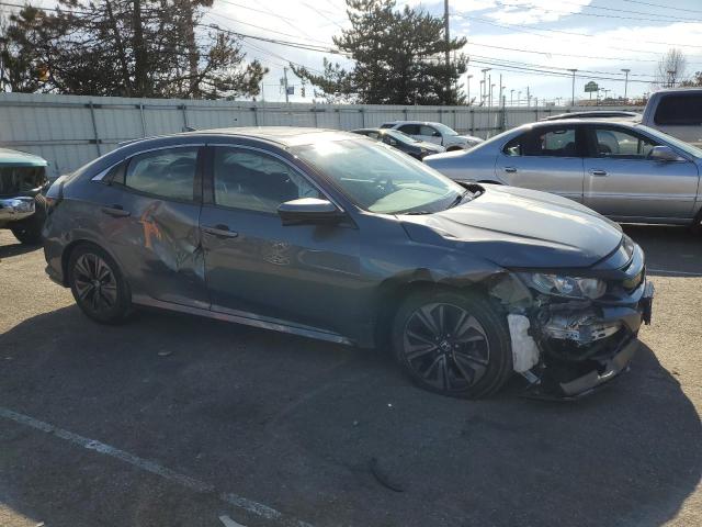 SHHFK7H73HU221554 - 2017 HONDA CIVIC EXL ნაცრისფერი ფოტო 4