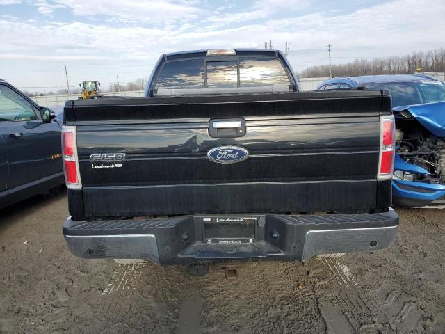 1FTFW1ET4BKE14438 - 2011 FORD F150 SUPERCREW BLACK photo 6