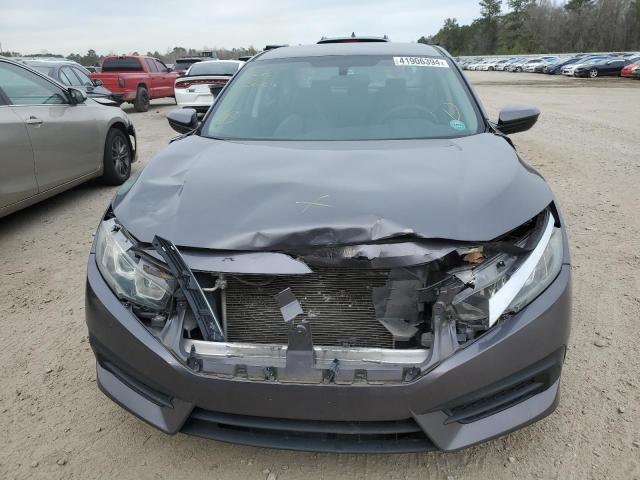 2HGFC2F52JH580592 - 2018 HONDA CIVIC LX GRAY photo 5