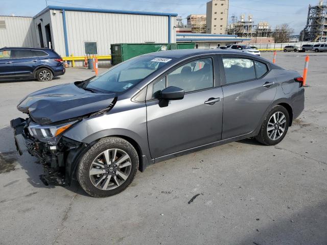 3N1CN8EV3NL865981 - 2022 NISSAN VERSA SV GRAY photo 1