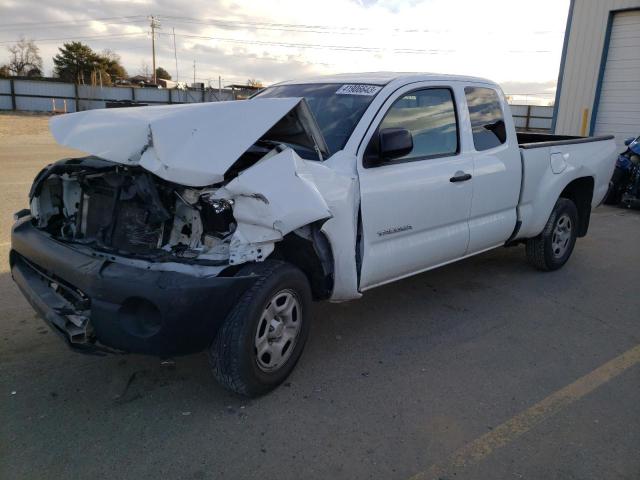 5TETX22N67Z392165 - 2007 TOYOTA TACOMA ACCESS CAB თეთრი ფოტო 1