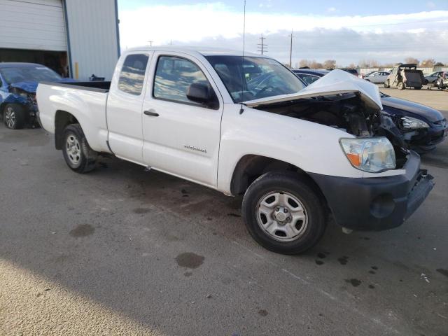 5TETX22N67Z392165 - 2007 TOYOTA TACOMA ACCESS CAB WHITE photo 4