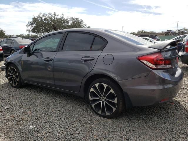 19XFB2F79FE054031 - 2015 HONDA CIVIC SE GRAY photo 2