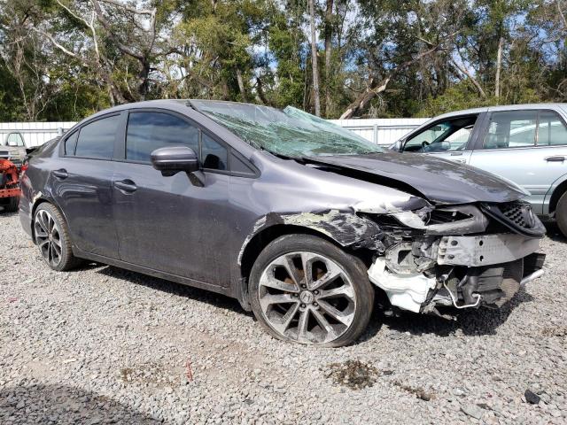 19XFB2F79FE054031 - 2015 HONDA CIVIC SE GRAY photo 4