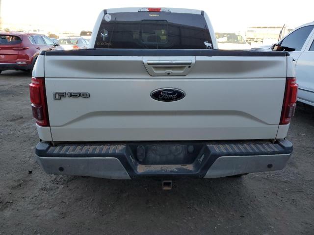 1FTEW1EF9HKC80637 - 2017 FORD F150 SUPERCREW WHITE photo 6