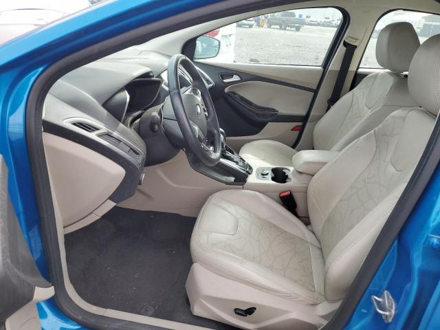 1FADP3R44EL137880 - 2014 FORD FOCUS BEV BLUE photo 7