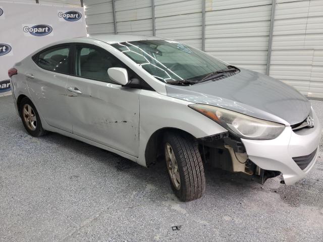 5NPDH4AE2FH580214 - 2015 HYUNDAI ELANTRA SE SILVER photo 4