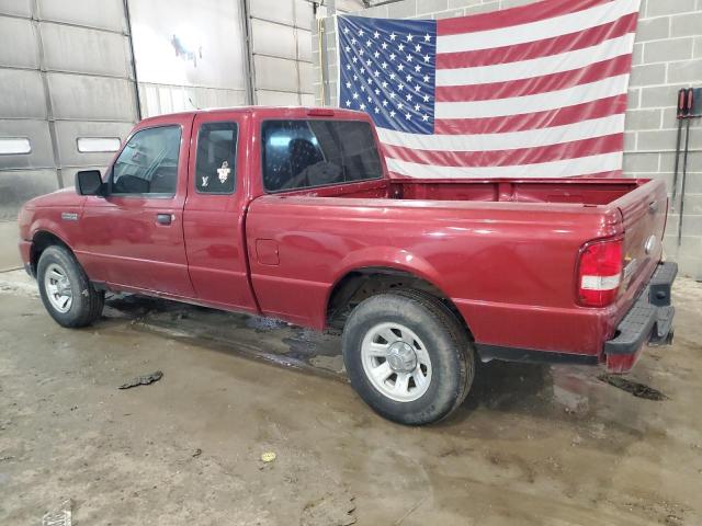 1FTYR14D99PA04872 - 2009 FORD RANGER SUPER CAB MAROON photo 2