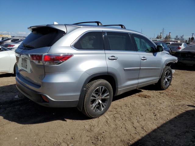 5TDJKRFH5GS316341 - 2016 TOYOTA HIGHLANDER XLE GRAY photo 3