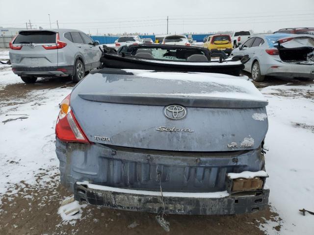 4T1FA38P34U029089 - 2004 TOYOTA CAMRY SOLA SE BLUE photo 6