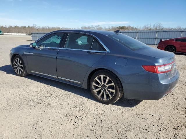 1LN6L9PK3K5612871 - 2019 LINCOLN CONTINENTA BLUE photo 2