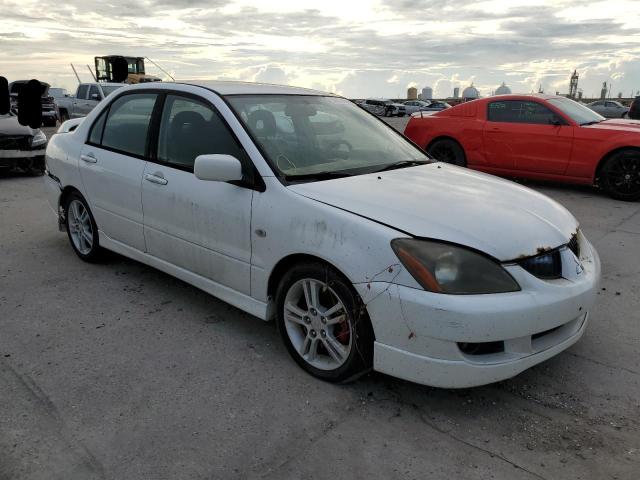 JA3AJ66F44U017283 - 2004 MITSUBISHI LANCER RALLIART WHITE photo 1