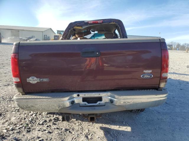 1FTRX18L12KD86796 - 2002 FORD F150 BURGUNDY photo 6