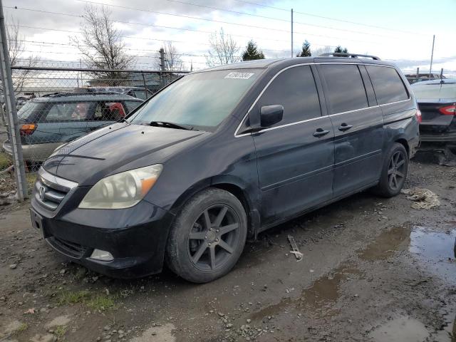 5FNRL38896B099387 - 2006 HONDA ODYSSEY TOURING BLACK photo 1