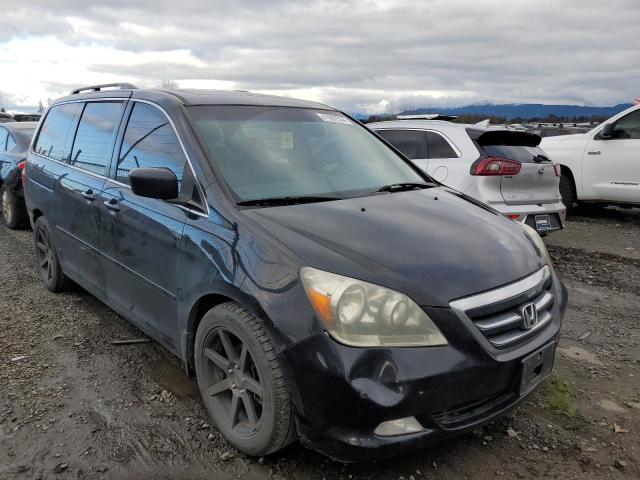 5FNRL38896B099387 - 2006 HONDA ODYSSEY TOURING BLACK photo 4