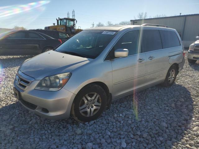 5FNRL38777B144352 - 2007 HONDA ODYSSEY EXL SILVER photo 1