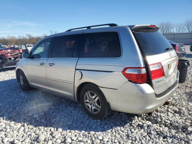 5FNRL38777B144352 - 2007 HONDA ODYSSEY EXL SILVER photo 2