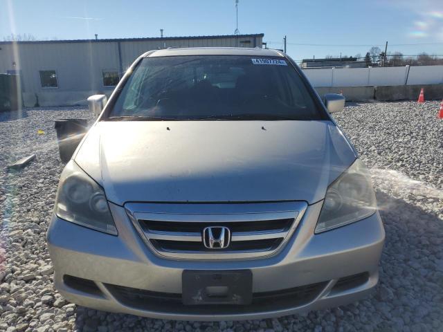 5FNRL38777B144352 - 2007 HONDA ODYSSEY EXL SILVER photo 5