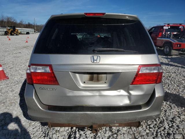 5FNRL38777B144352 - 2007 HONDA ODYSSEY EXL SILVER photo 6