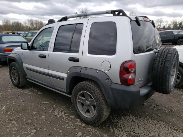 1J4GL38K05W575579 - 2005 JEEP LIBERTY RENEGADE SILVER photo 2