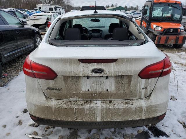 1FADP3F22JL264009 - 2018 FORD FOCUS SE WHITE photo 6