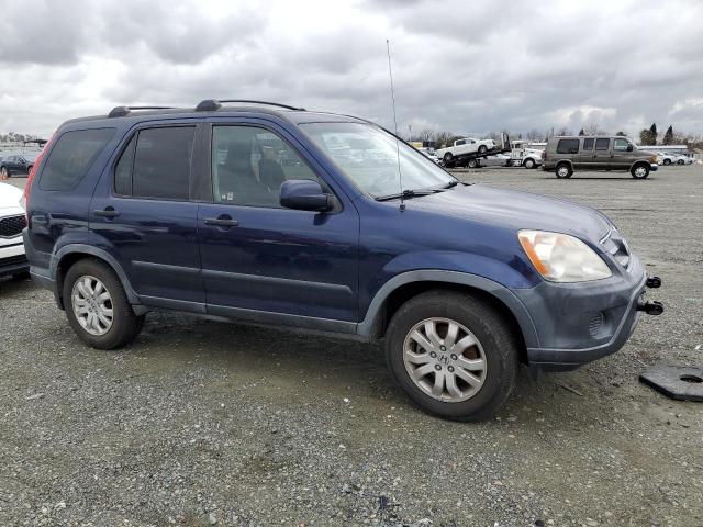 JHLRD78836C013995 - 2006 HONDA CR-V EX BLUE photo 4