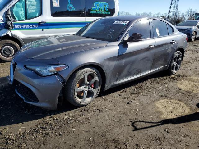 ZARFAEDN5J7591872 - 2018 ALFA ROMEO GIULIA Q4 CHARCOAL photo 1