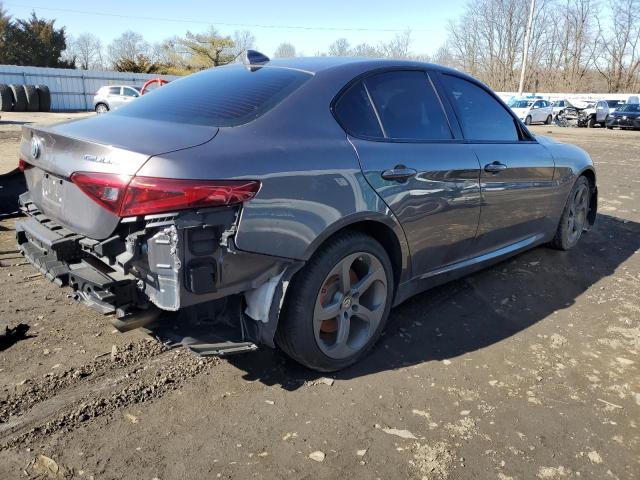 ZARFAEDN5J7591872 - 2018 ALFA ROMEO GIULIA Q4 CHARCOAL photo 3