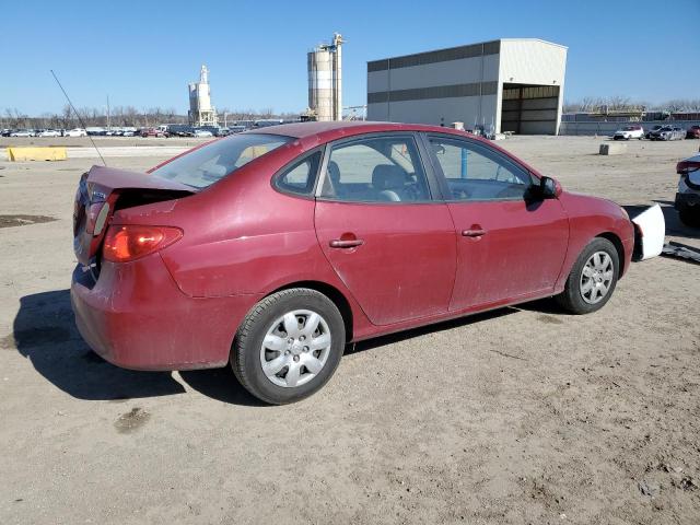 KMHDU46D57U048230 - 2007 HYUNDAI ELANTRA GLS RED photo 3