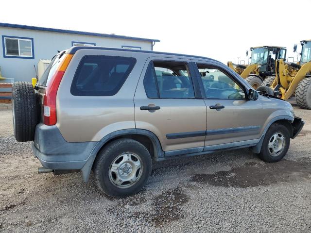 JHLRD68464C012859 - 2004 HONDA CR-V LX TAN photo 3