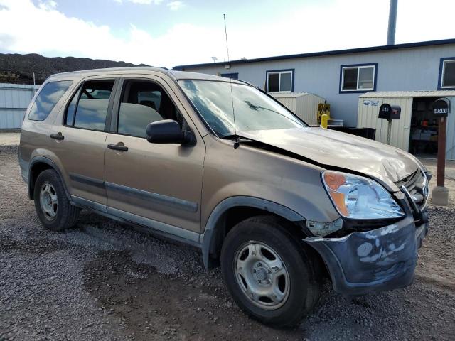 JHLRD68464C012859 - 2004 HONDA CR-V LX TAN photo 4