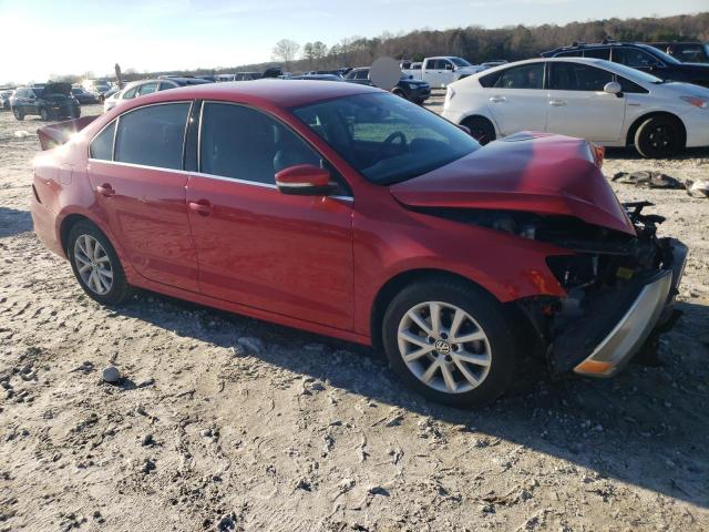 3VWD07AJ9EM222247 - 2014 VOLKSWAGEN JETTA SE RED photo 4