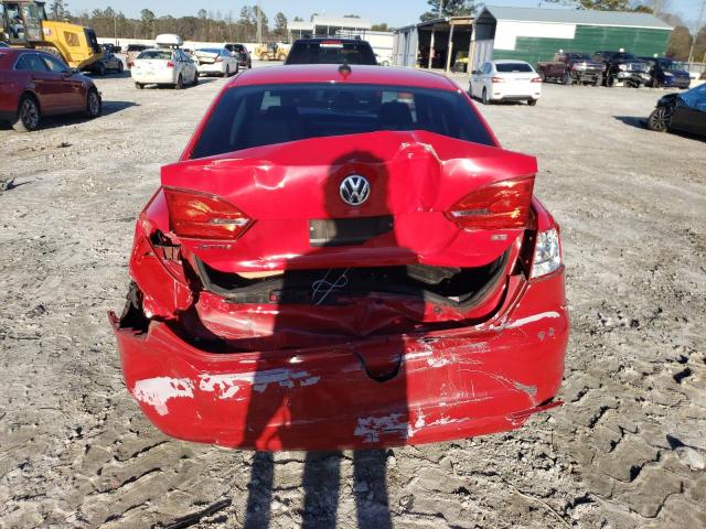 3VWD07AJ9EM222247 - 2014 VOLKSWAGEN JETTA SE RED photo 6