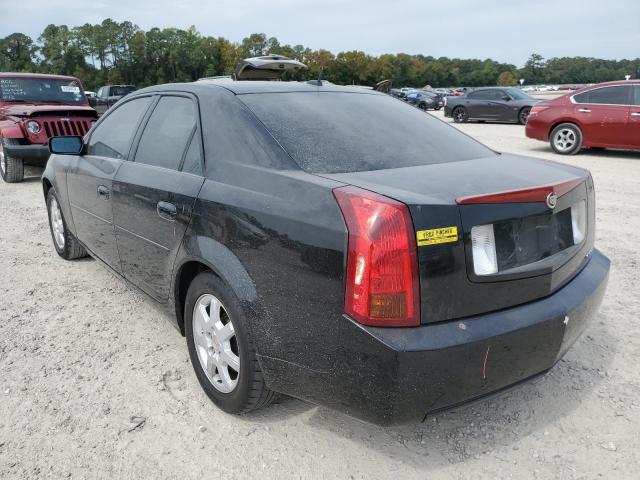 1G6DM57T270167959 - 2007 CADILLAC CTS BLACK photo 3