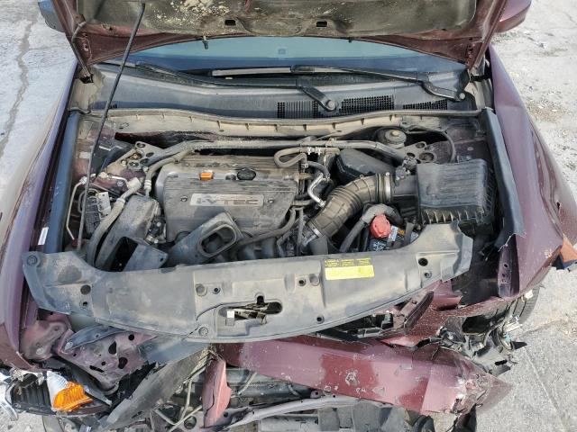 JHMCP26848C070028 - 2008 HONDA ACCORD EXL MAROON photo 11