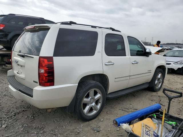 1GNSKCE06BR262785 - 2011 CHEVROLET TAHOE K1500 LTZ WHITE photo 3