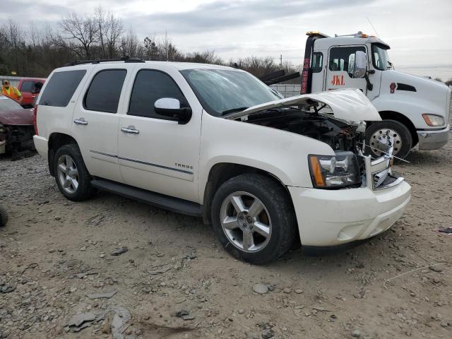 1GNSKCE06BR262785 - 2011 CHEVROLET TAHOE K1500 LTZ WHITE photo 4