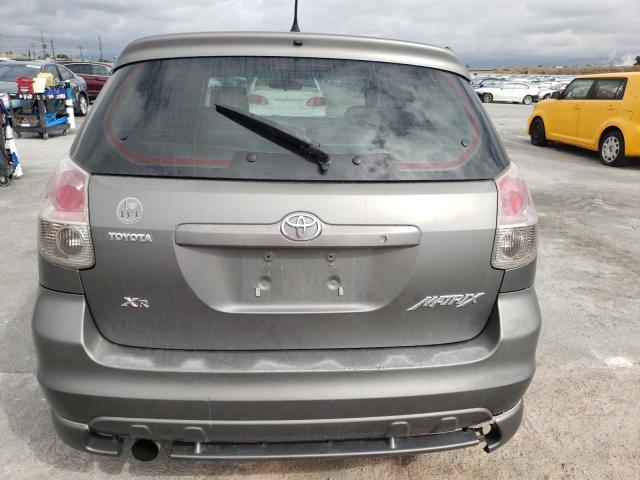 2T1KR30E15C550347 - 2005 TOYOTA COROLLA MA XR GRAY photo 6